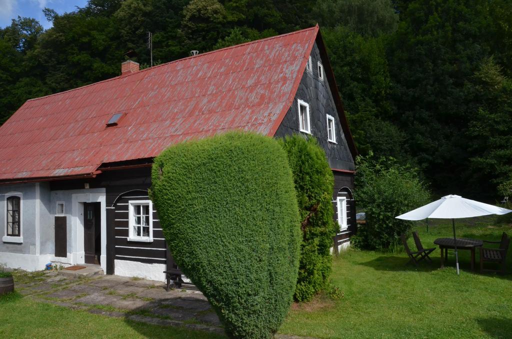 Penzion U kozy Chřibská Exterior foto